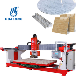 Hualong HLSQ-650 5 eixos CNC corte e corte de pia máquina serra de gravura para granito mármore