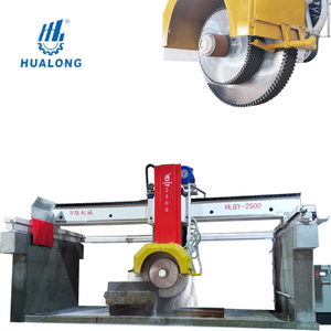 Máquina de corte de bloco Serras de ponte máquina de pedra para corte de bloco em lajes HLQY-2500 HUALONG Machinery