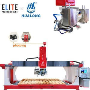 Máquina de corte de pedra da ponte CNC de 5 eixos