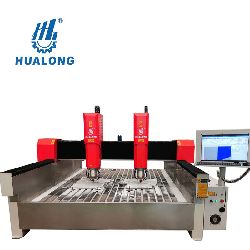 Hualong Stone Machinery Carving Milling Stone Granite CNC Router Machine com preço de venda barato HLSD-2030-2