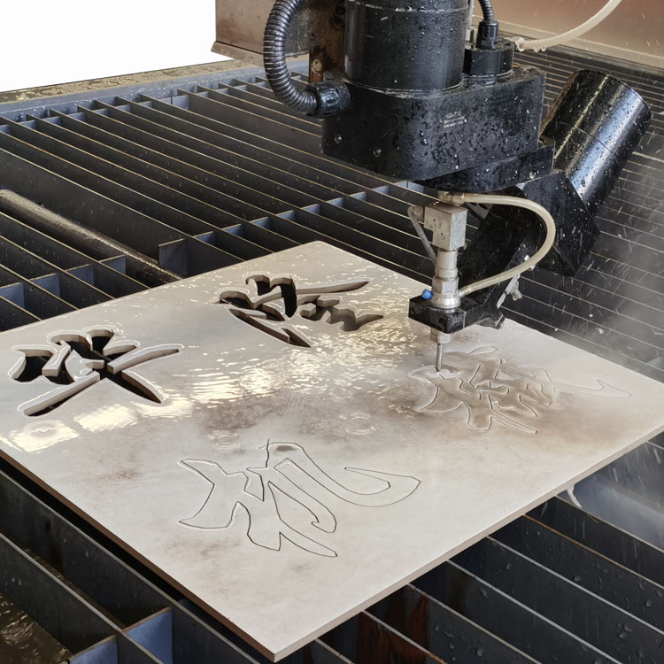 Hualong CNC máquina de corte a jato de água de 5 eixos para máquina de corte de azulejos de vidro de quartzo de mármore de granito cerâmico com água