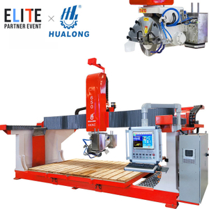 HKNC-560X/650X 5 eixos CNC ponte de corte de granito mármore